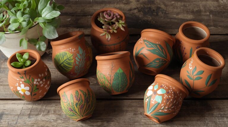 Eco Painted Pots Tutorial: Green DIY Magic for 2025